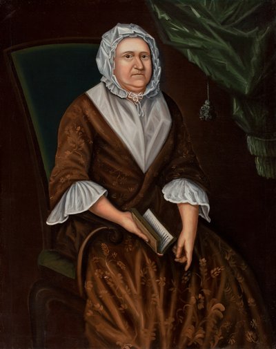 Faith Savage, Sra. Cornelius Waldo, c. 1750 (óleo sobre lienzo) de Joseph Badger