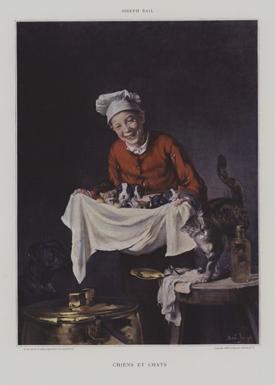Perros y gatos de Joseph Bail