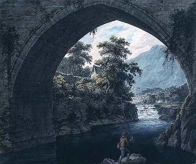 El arco norte del puente de Llangollen de Joseph Barber