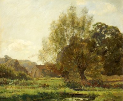 Bibury, Estanques de Peces de Joseph Barnard Davis