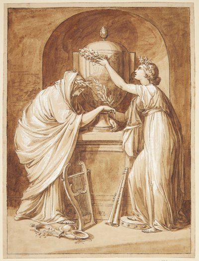 Dibujo Alegórico de Joseph Bergler