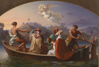 Joseph Binder Los Reyes Magos camino de Belén 1846 de Joseph Binder