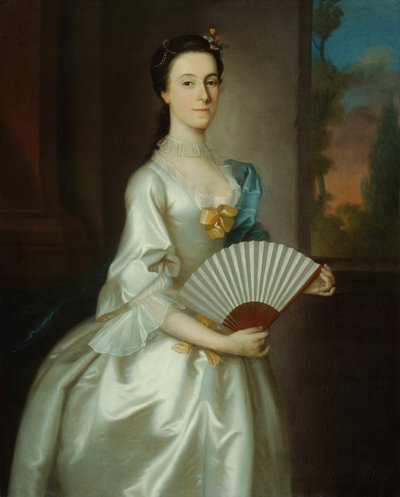 Abigail Chesebrough Sra. Alexander Grant, 1754 de Joseph Blackburn