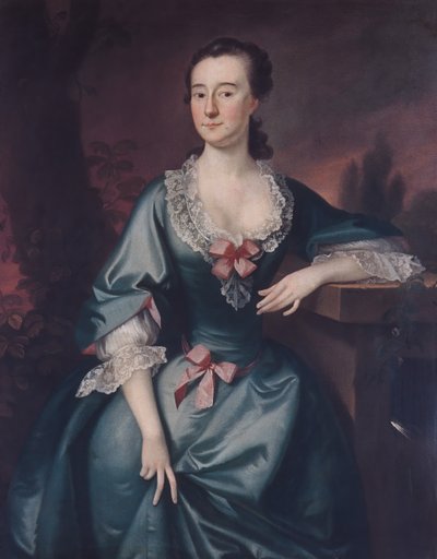 Sra. David Chesebrough, 1754 de Joseph Blackburn