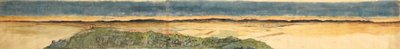 Boceto de los Efectos del Eclipse Total del Sol visto en el Norte de España, 1860 de Joseph Bonomi