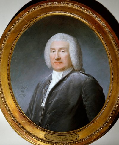 Retrato de Antoine de Sartine (1729-1801) teniente de policía de Luis XV de Joseph Boze