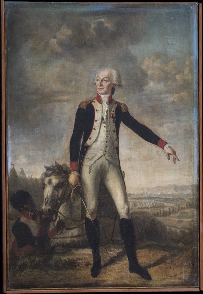 Retrato de Gilbert Motier el Marqués de La Fayette (1757-1834) de Joseph Boze