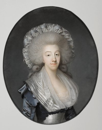 Princesa María Teresa de Saboya 1756-1805, Condesa de Artois, 1785 de Joseph Boze