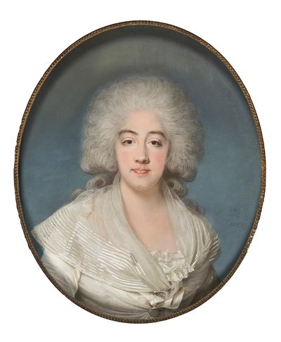 Princesa María Josefina de Saboya 1753-1810, Condesa de Provenza, 1785 de Joseph Boze