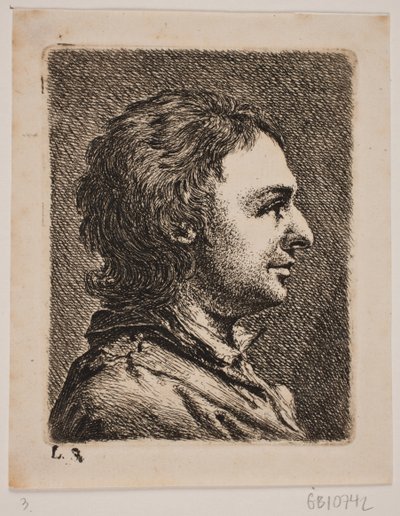 Retrato de un hombre joven de Joseph Brecheisen