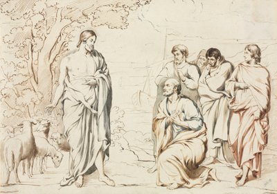 Cristo y sus discípulos de Joseph Brett