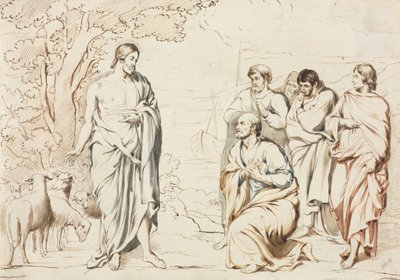 Cristo y sus discípulos de Joseph Brett