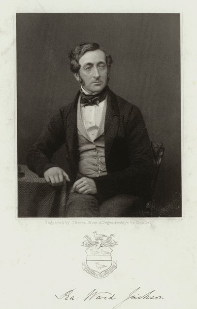 Ralph Ward Jackson, abogado británico, presidente de ferrocarril, político conservador y diputado por Hartlepool de Joseph Brown