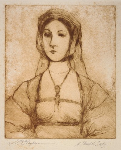 Una dama flamenca de Joseph C. Claghorn