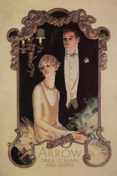 Cuellos y Camisas Arrow de Joseph C. Leyendecker