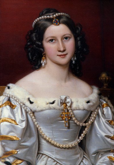 Retrato de Charlotte de Joseph Carl Stieler