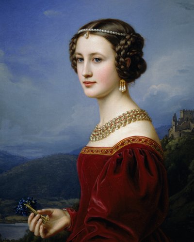 Retrato de Cornelia Vetterlein de Joseph Carl Stieler