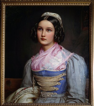 Retrato de Helene Sedlmayer de Joseph Carl Stieler