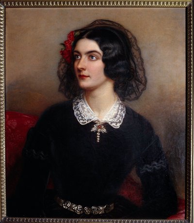 Retrato de Lola Montes o Montez de Joseph Carl Stieler