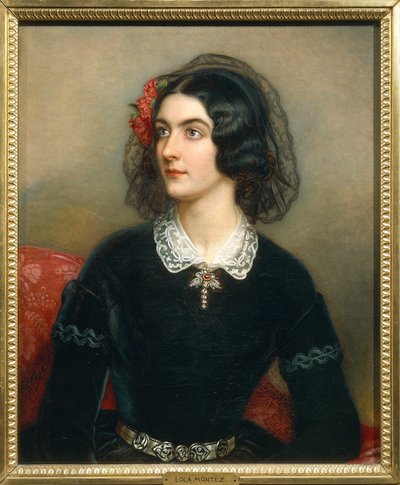 Retrato de Maria Dolores Elisa Gilbert, conocida como Lola Montez de Joseph Carl Stieler