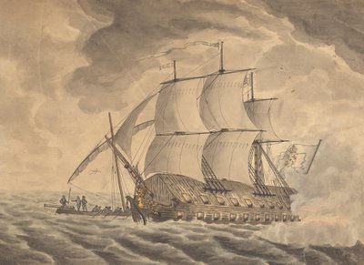 Junk Ship Empleado Contra Gibralter..Single Junk Ship de Joseph Cartwright