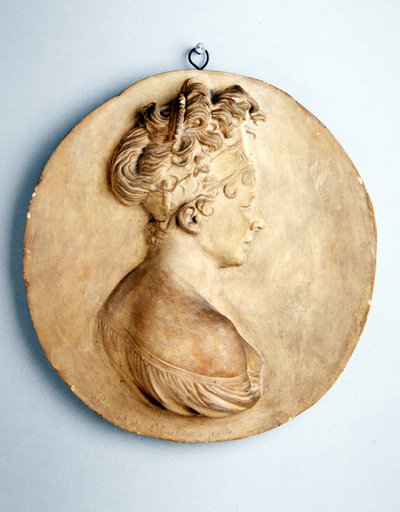 Relieve circular de Madame Recamier de Joseph Chinard
