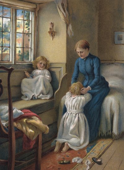 "Bendice a tus pequeños corderos esta noche" de Joseph Clark
