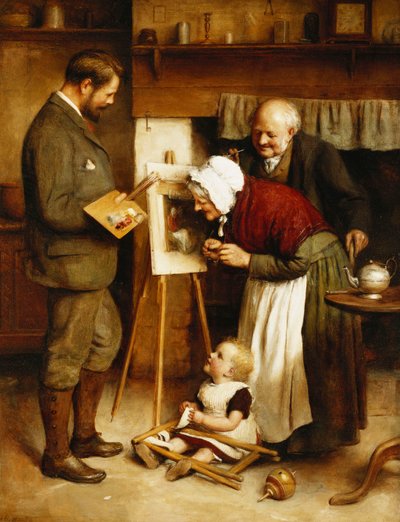 La misma imagen, 1884 de Joseph Clark