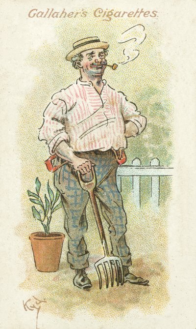 Votarios de la mala hierba nº 22 (litografía en color) de Joseph Clayton (1856 1937) Clarke