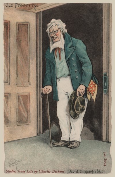 Viejo Peggotty, David Copperfield de Joseph Clayton  Clarke