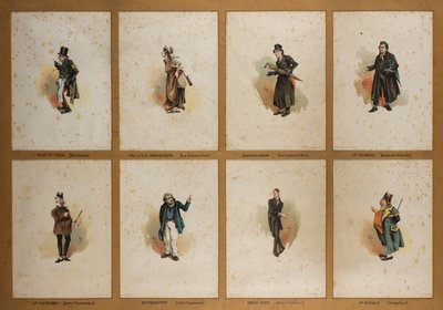 Ocho personajes de Dickens de Joseph Clayton  Clarke