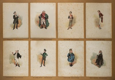 Ocho personajes de Dickens de Joseph Clayton  Clarke