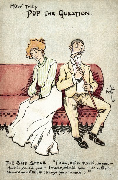 Cómo hacer la pregunta, el estilo tímido de Joseph Clayton  Clarke