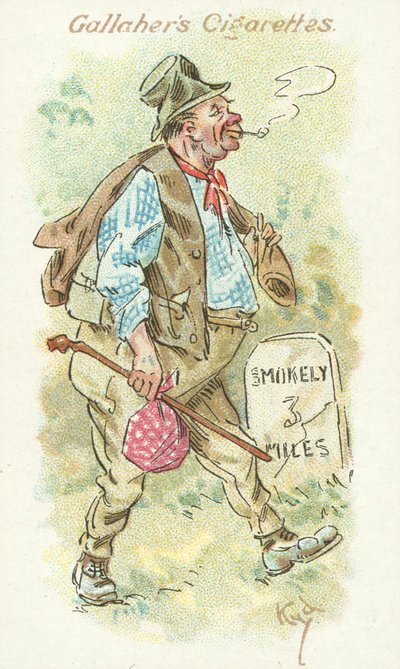 Votarios de la mala hierba nº 3 (litografía en color) de Joseph Clayton (1856 1937) Clarke