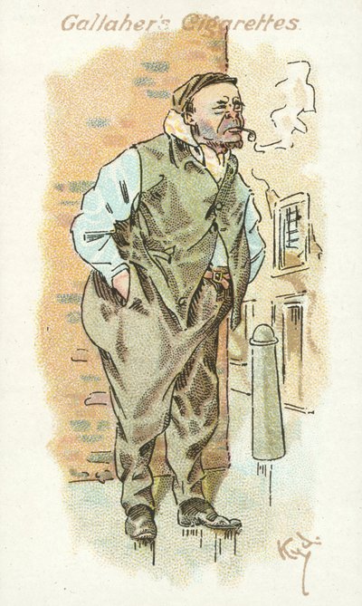 Votarios de la mala hierba nº 7 (litografía en color) de Joseph Clayton (1856 1937) Clarke