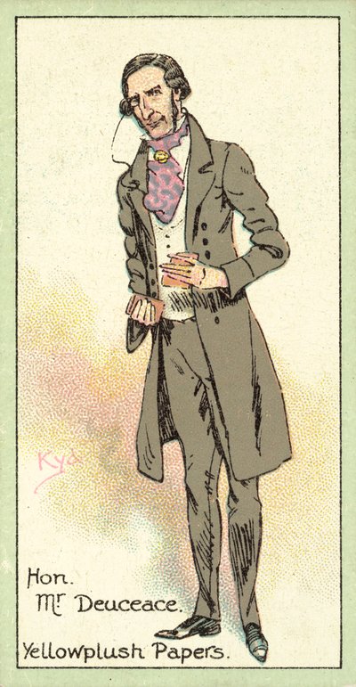 El honorable Sr. Deuceace, Yellowplush Papers de Joseph Clayton Clarke