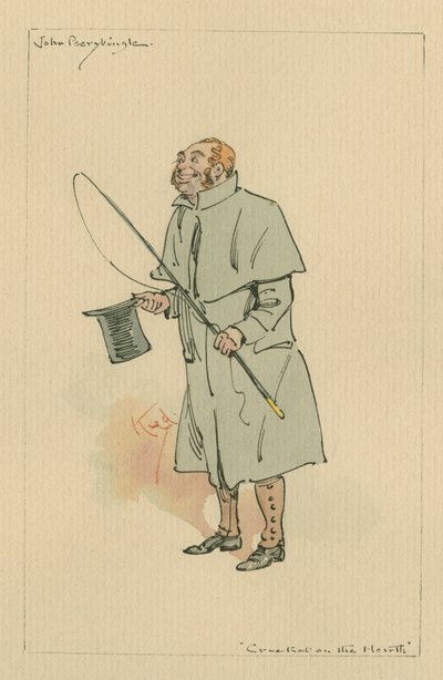 John Peerybingle - El grillo en el hogar, c.1920s de Joseph Clayton Clarke