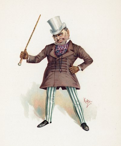 Mayor Bagstock, ilustración de 