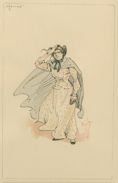 Señorita Harriet Carker, c.1920s de Joseph Clayton Clarke