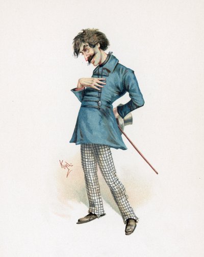 Montague Tigg, ilustración de 
