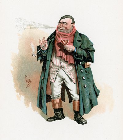 Sr. Weller Senior, ilustración de 