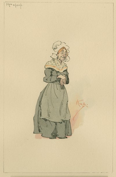 Sra. Heep, c.1920s de Joseph Clayton Clarke