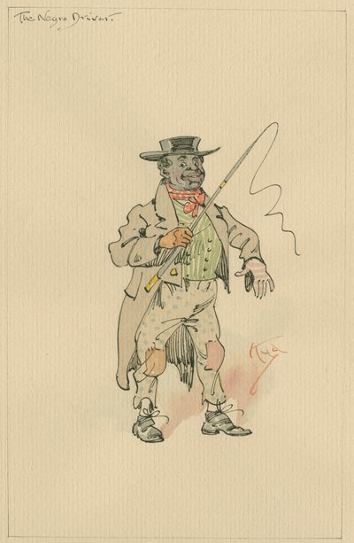 El conductor negro, c.1920s de Joseph Clayton Clarke