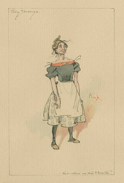 Tilly Slowboy - El grillo del hogar, c.1920s de Joseph Clayton Clarke