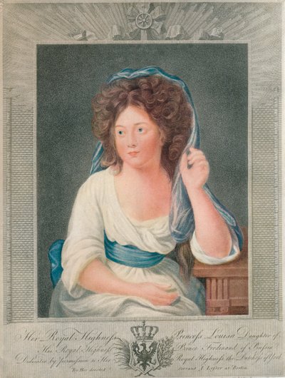 Su Alteza Real la Princesa Luisa, hija de Su Alteza Real el Príncipe Fernando de Prusia de Joseph Collyer