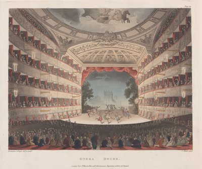 Teatro de la Ópera, 1 de marzo de 1809 de Joseph Constantine Stadler