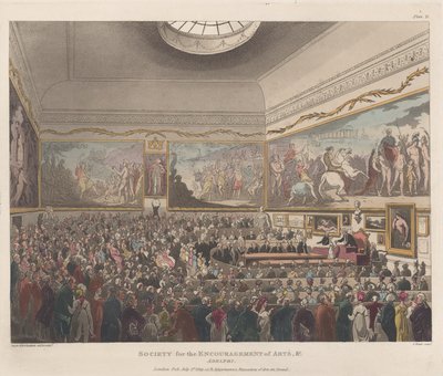 Sociedad para el fomento de las artes, etc., Adelphi, 1 de julio de 1809 de Joseph Constantine Stadler
