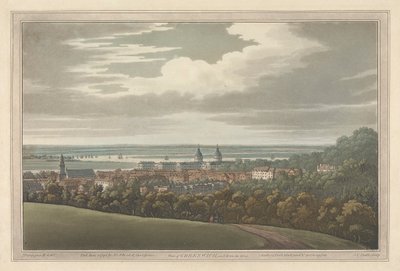 Vista de Greenwich y del río de Joseph Constantine Stadler