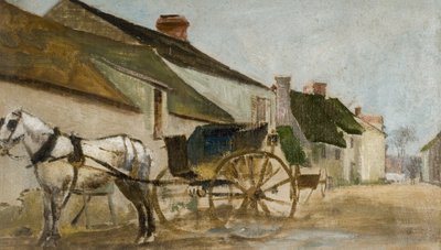 Pony y carro de Joseph Crawhall