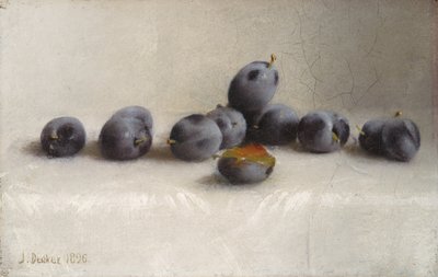 Doce ciruelas, 1896 de Joseph Decker